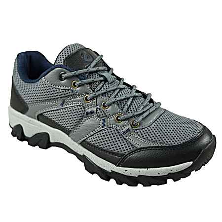 Men's Grey/Navy Low Hikers
