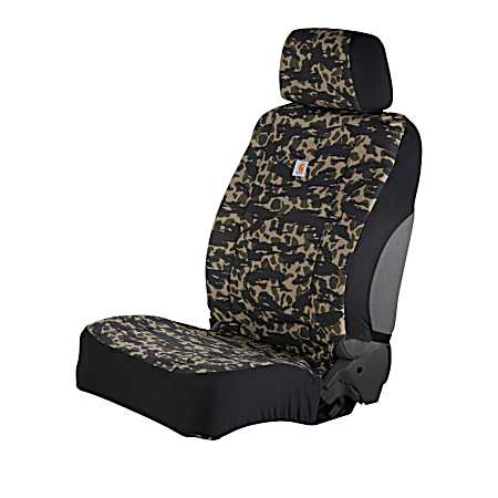 Universal Fitted Nylon Duck Bucket Seat Cover - Blind Duck Camo
