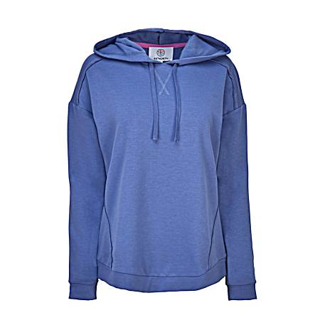 Women's Raw Edge Pullover Hoodie