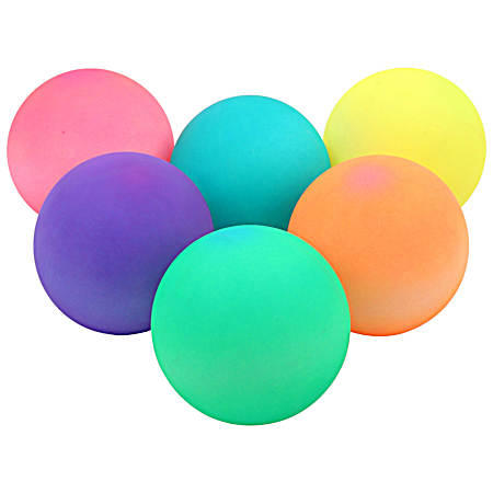 6 in. Light Up Neon Playball - Assorted