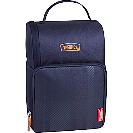 Basic Plaid Dual Insulated Lunch Box - Assorted