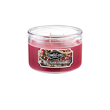 10 oz Juicy Black Cherries 3-wick Jar Candle