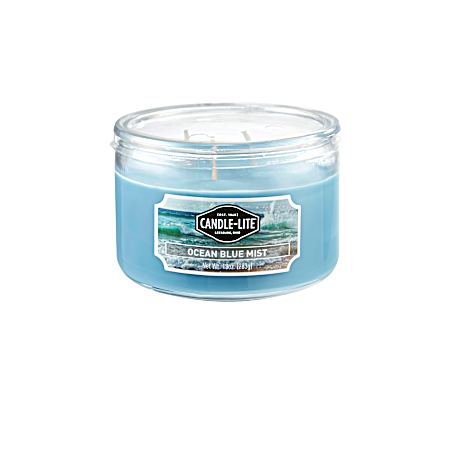 10 oz Ocean Blue Mist 3-wick Jar Candle