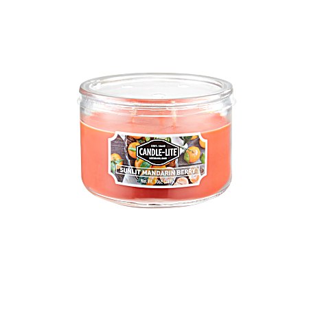 10 oz Sunlit Mandarin Berry 3-wick Jar Candle