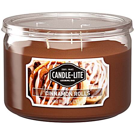 10 oz Cinnamon Rolls 3-wick Jar Candle