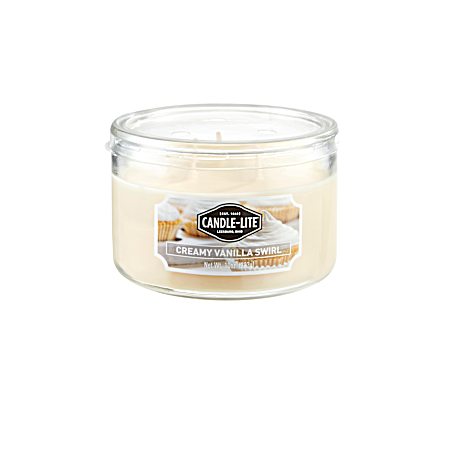 10 oz Creamy Vanilla Swirl 3-wick Jar Candle