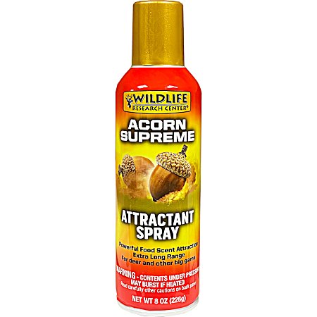 8 oz Acorn Supreme Attractant Spray Can