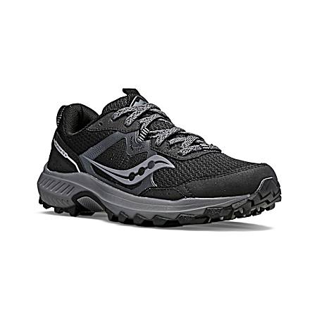 Men's Black/Charcoal Excursion Trail Athletic Shoes