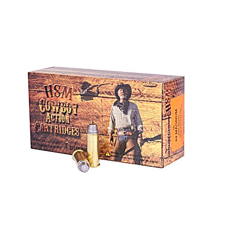 .44 Mag Cowboy Action 240 Grain Handgun Cartridges - 50 Rounds