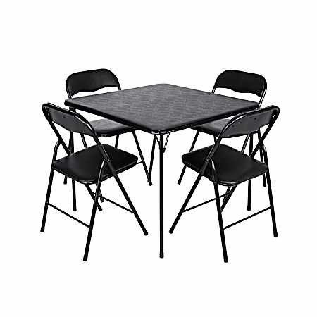 5-Pc Table And Chair Set