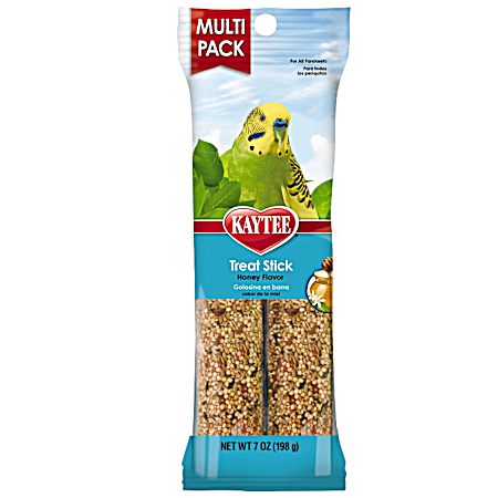 7 oz Treat Stick Honey Flavor Multi Pack for Parakeets