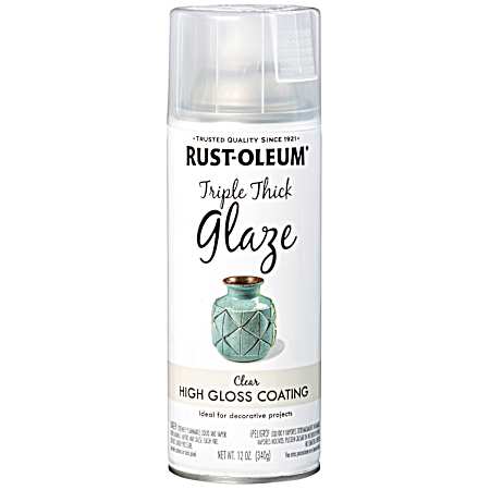 12 oz Triple Thick Clear Glaze Coating Spray