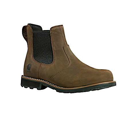 Men's Mossy Brown Frontier Water Resistant Chelsea Boots