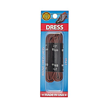 Round Brown Shoe Laces