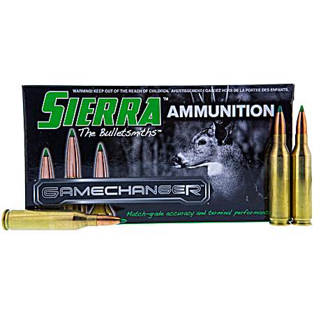 GameChanger 243 Winchester 90 Gr. Tipped GameKing Rifle Ammo - 20 Rounds