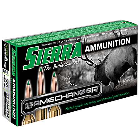 GameChanger 308 Winchester 165 Gr. Tipped GameKing Rifle Ammo - 20 Rounds