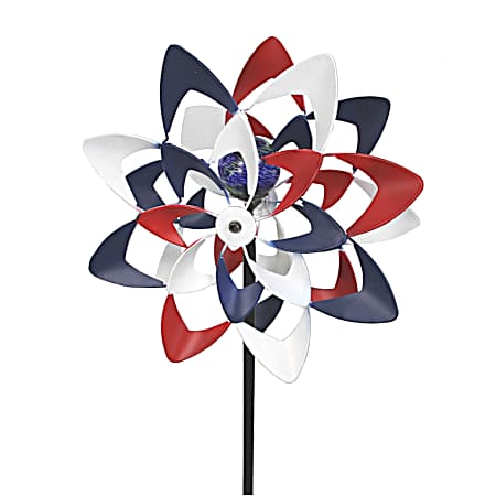Illuminarie Stars & Stripes Windwheel