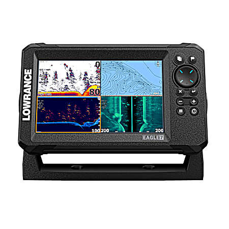 Eagle 7 Tripleshot HD Transducer w/ FishReveal