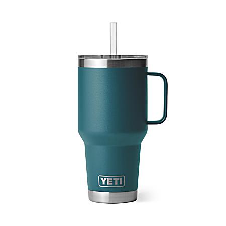 Rambler 35 oz. Straw Mug - Agave Teal