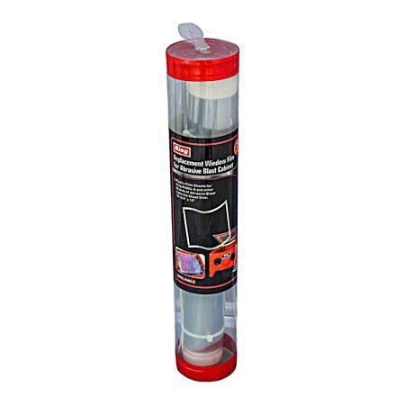 Replacement Window Film for Abrasive Blast Cabinet