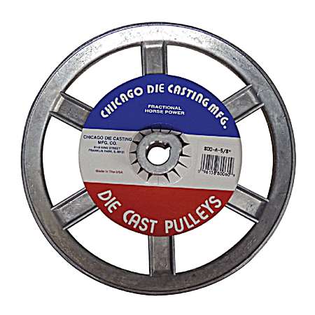 V-Pulley 8 in. OD 5/8 in. Bore