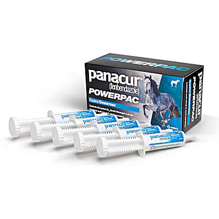 Panacur Powerpac Equine Dewormer - 5 Ct.