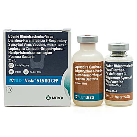 VISTA 5L5 SQ Cattle Vaccine - 10 Dose