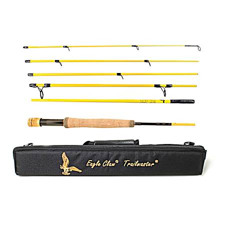 Trailmaster 8 ft. 6 in. Yellow Fly Rod - 6 Pc.