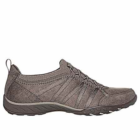 Women's Dark Taupe Breath Easy Slip-On Shoes