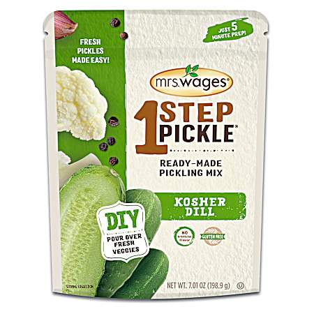 1 Step Pickle Ready-Made Kosher Dill Pickling Mix