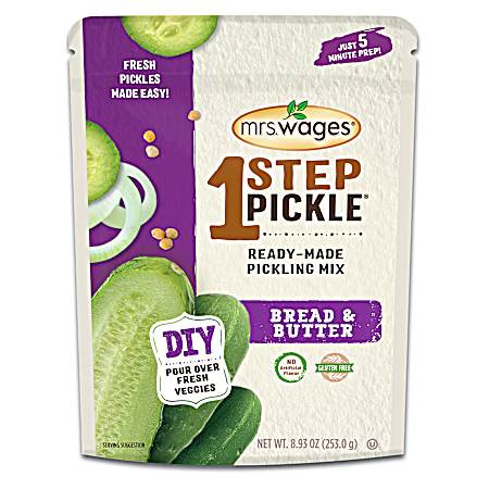 1 Step Pickle Ready-Made Bread and Butter Pickling Mix