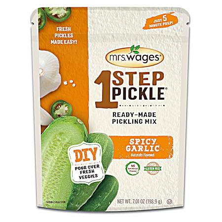 1 Step Pickle Ready-Made Spicy Garlic Pickling Mix