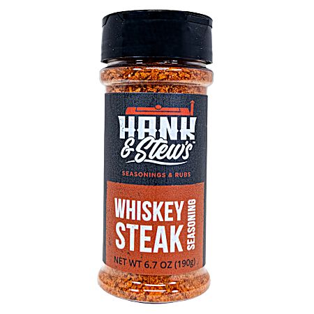 6.7 oz. Whiskey Steak Seasoning