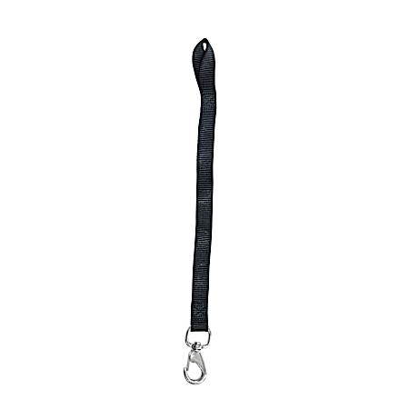 Black Nylon Web Bucket Holder Strap