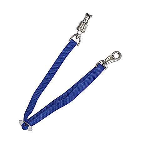 Royal Blue Nickel Snap Nylon Web Trailer Tie