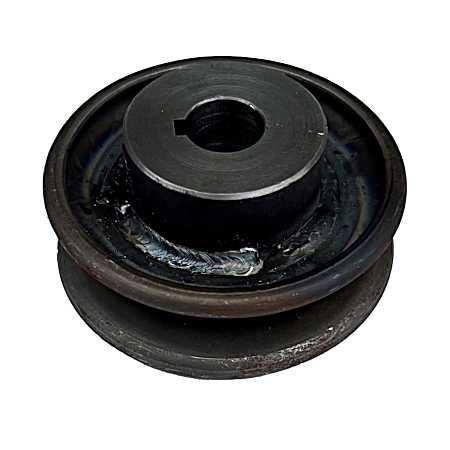 3 in. OD 5/8 in. Bore Steel Pulley