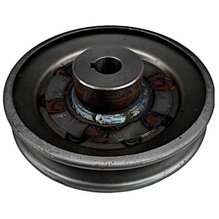 5 in. OD 5/8 in. Bore Steel Pulley
