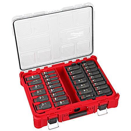 SHOCKWAVE Impact Duty™ Socket 1/2 in Dr 31 PC PACKOUT Set