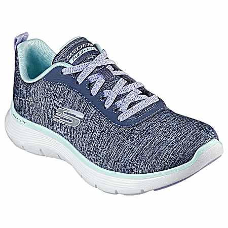 Sport Women's White/Pink/Blue Flex Appeal Athletic Shoes