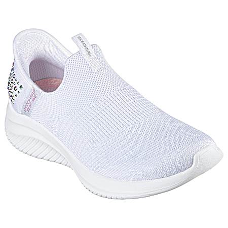 Sport Women's White Ultra Flex 3.0 Slip-Ins Shoes