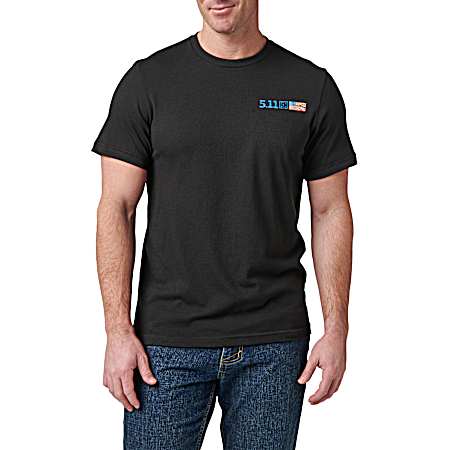 Men's American Flag Short Sleeve Shirt