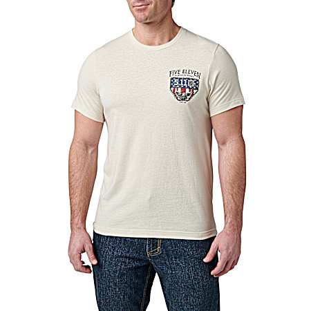Men's Sand Dune Eagle Vine Shield Short Sleeve Shirt