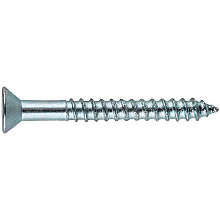 Zinc Flat Head Phillips Wood Screw