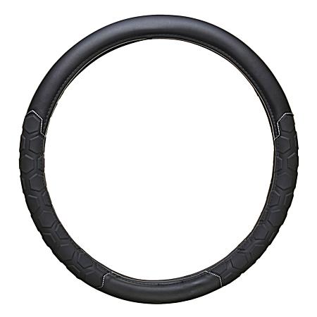 Truck Tuff Black Heavy-Duty Truck Steering Wheel Cover