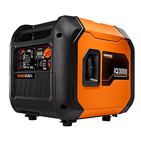 IQ3500W 50ST Electric Start Gas Inverter POWERRUSH COSense