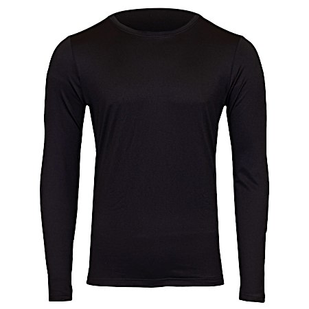 Men's Micro Fleece Crewneck Thermal Shirt