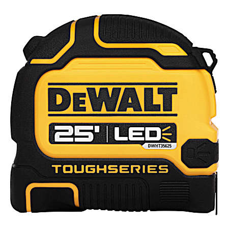 TOUGHSERIES 25 ft. Lighted Tape Measure