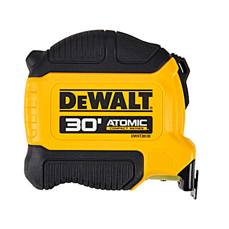 ATOMIC COMPACT SERIES 30 ft. Tape Measure