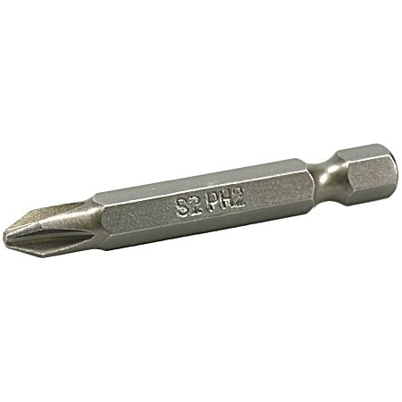 Phillips Steel Hex Shank Drill/Driver Bit