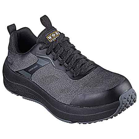 For Work Men's Black Transporter Lite Safety Toe Shoes